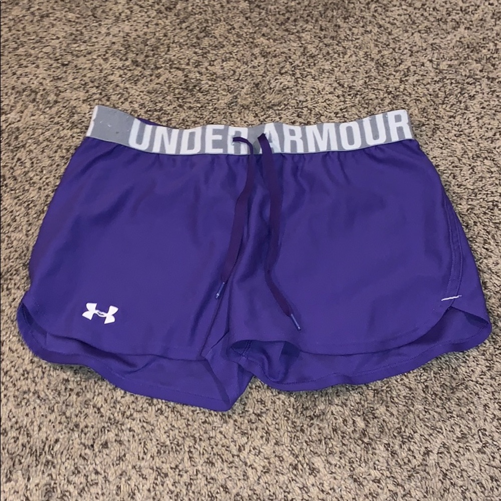 Under Armour Purple Shorts